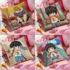 K-Kotaro Lives Alone Милый Аниме Чехол на Подушку с Рисунком Наволочка для Подушки на Диван в Гостиной и Декор Спальни