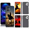 Черный силиконовый чехол для телефона Horse Animal для Xiaomi Redmi Note 9 10 11 11S 11T 12 13 Pro 5G Plus 9S 10S 12S