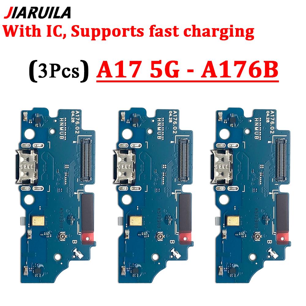 1 шт., Зарядное устройство с быстрой зарядкой USB, Основная материнская плата, шлейф для Samsung A16 1G A16 A16 A16 A16 A17 A17 A17 A17 1G, Плата разъема зарядки