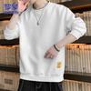 ROMON Men's Fleece-Lined Casual Sweatshirt