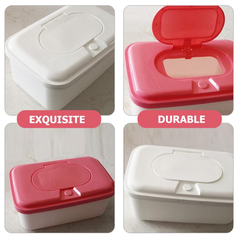 2 шт. Коробка для салфеток, держатель для салфеток, контейнер для влажных салфеток, подставка для туалетной бумаги, пластиковая, для малышей