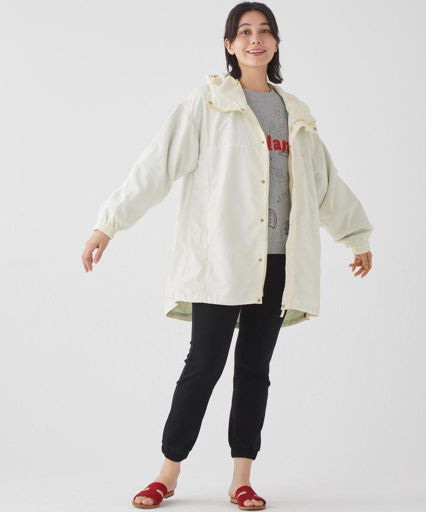 Loose Mountain Jacket Parka Mom MEDIUM [Cliff Meyer] Women's Women's Off-White