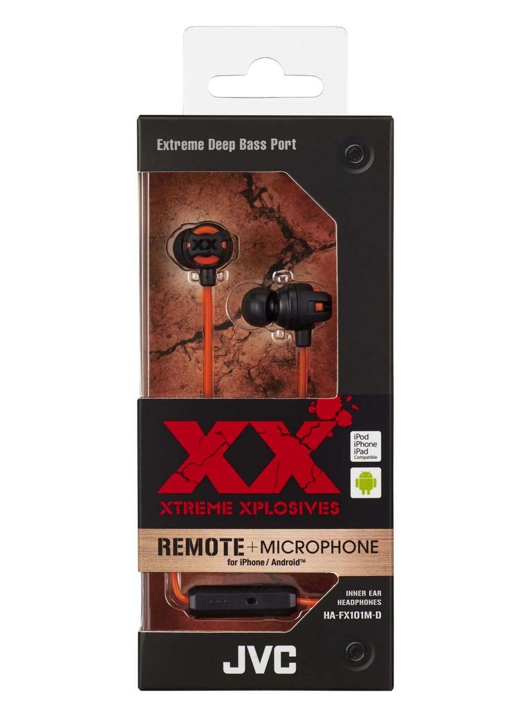 JVC XX HA-FX101M-D [Оранжевый]