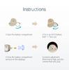 Hearing Aid Portable Small Mini In The Ear Invisible Sound Amplifier Adjustable Tone Hearing Aids for Deafness Elderly