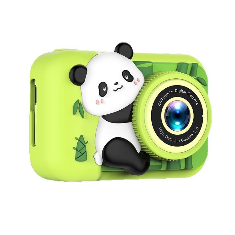 Детская HD-камера Panda с двумя объективами - Мини-цифровая камера для фото и видео