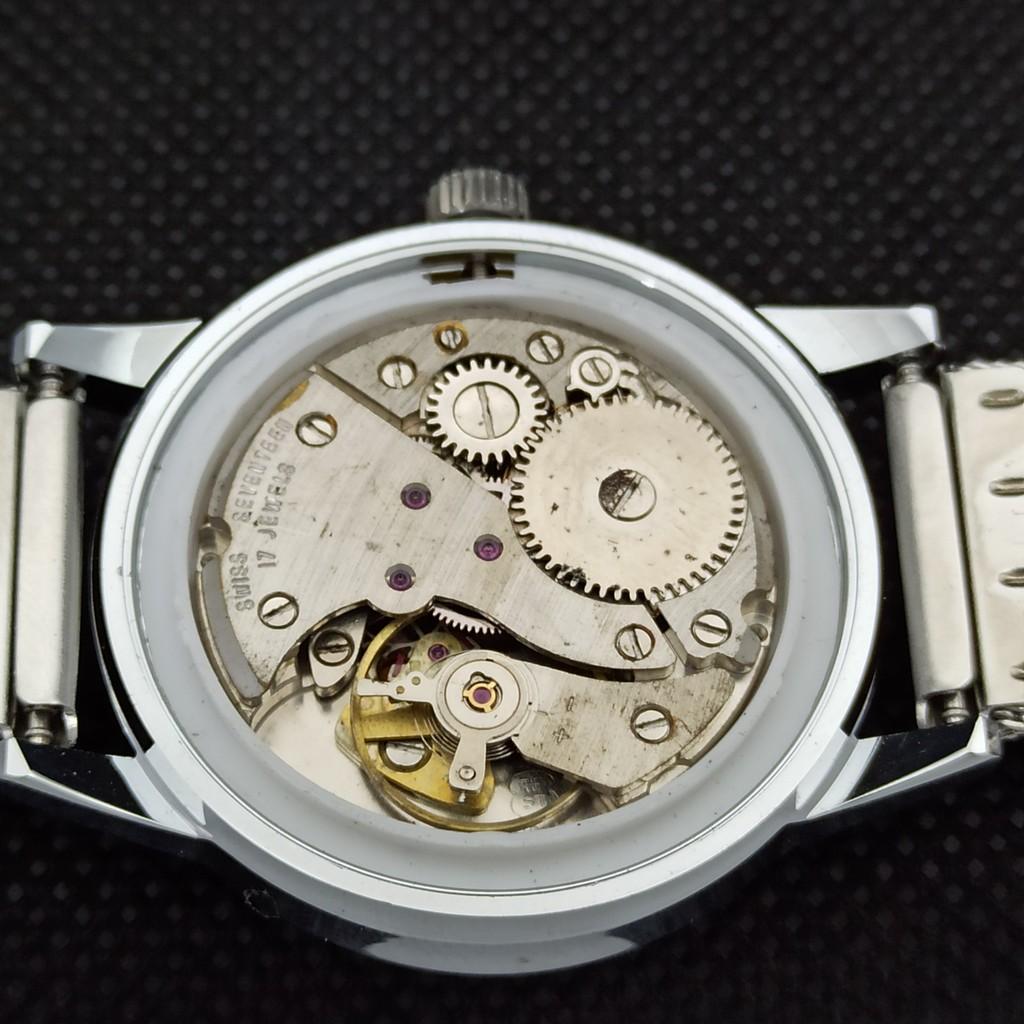 ВИНТАЖНЫЕ МУЖСКИЕ ЧАСЫ MONTINE OF SWITZERLAND 17 КАМНЕЙ INCABLOC МЕХАНИЧЕСКИЕ С ПОДС. ЗАВОДОМ a285410-4