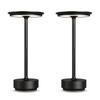Set of 2 Wireless Rechargeable Table Lamps, 5000 mAh, Portable LED Table Light with 3 Colors, Continuous Battery Dimming, for Patio, Restaurant, Home