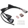 Car Ignition Connector Wire Harness Compatible-for TT A4 1.8T Turbocharged 034-701-0004 06B998018T NP-18WHKIT 0347010004
