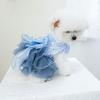 Пушистое платье принцессы для питомца Милый костюм питомца Платье для щенка Платье для кошки собаки Свадебное платье Вечеринка по случаю дня рождения