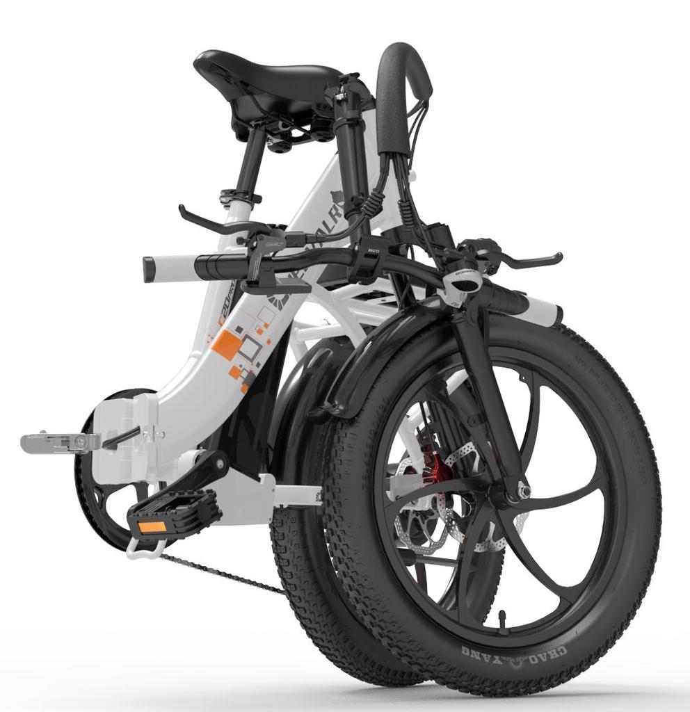 Складной электровелосипед Cheevalry C20 Pro 250 Вт, 20-дюймовые толстые шины, горный электровелосипед, 48 В 20 Ач