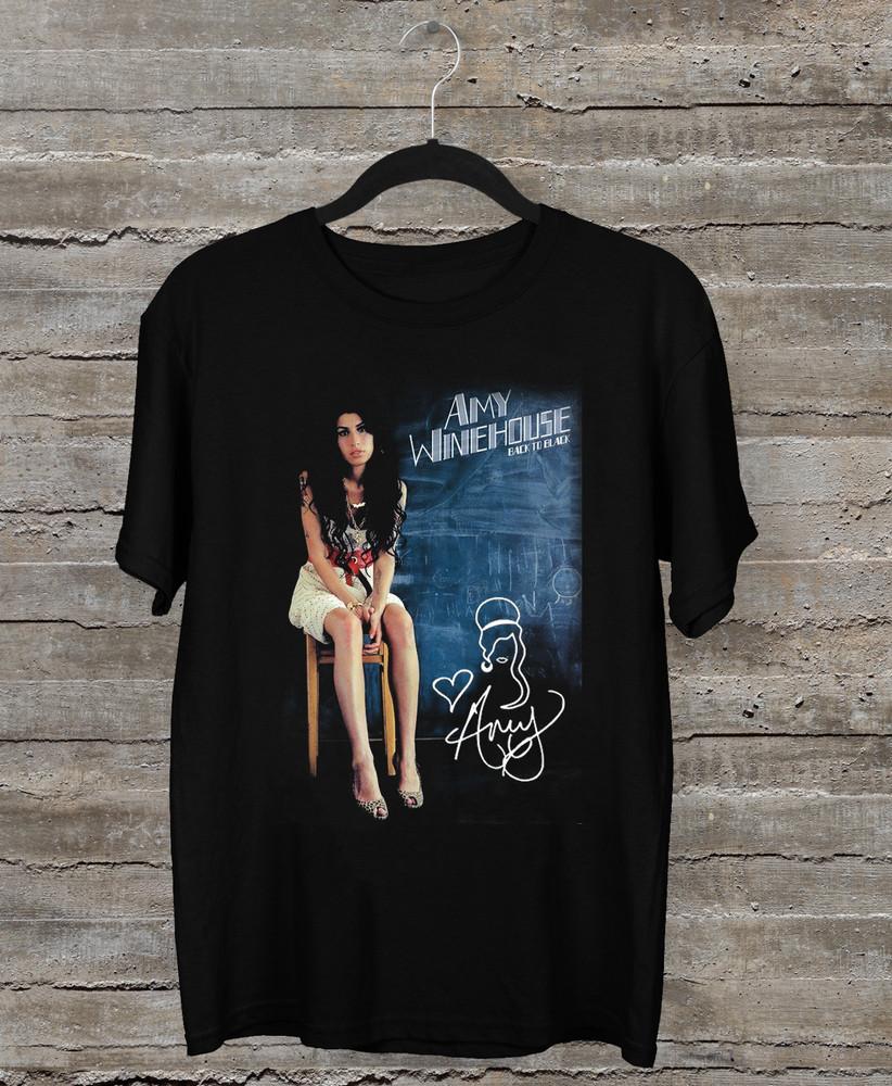 New Amy Winehouse Gift For Fan Black S-2345XL Unisex T-Shirt TMB464 Unisex T-Shirt