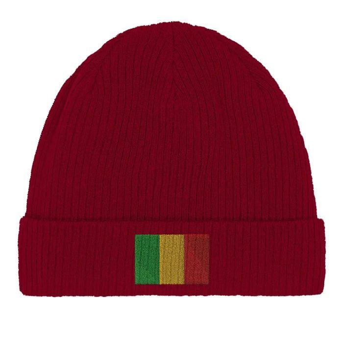 Bonnet Drapeau Mali En Rouge