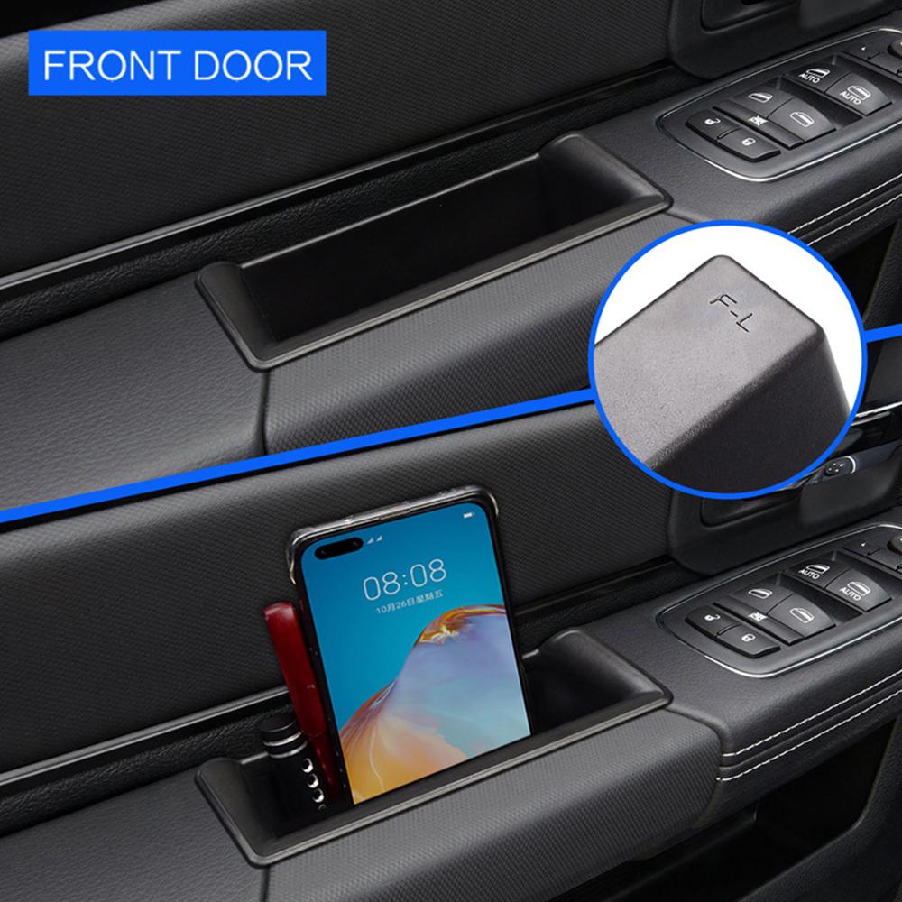 Для Dodge RAM 1500 2500 3500 автомобильный дверной органайзер для хранения поручня коробка подлокотник телефон контейнер лоток