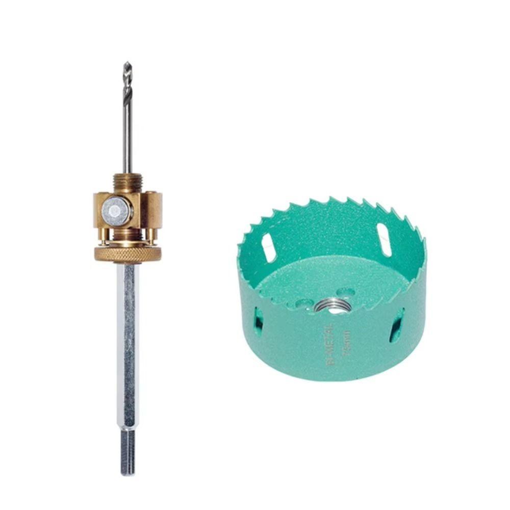 Hexagon Shank Quick-Release Hole Opener Wood Hole Saw Drill Bit Bi-Metal Hole Saw Bi-Metal Hole Distance Connector