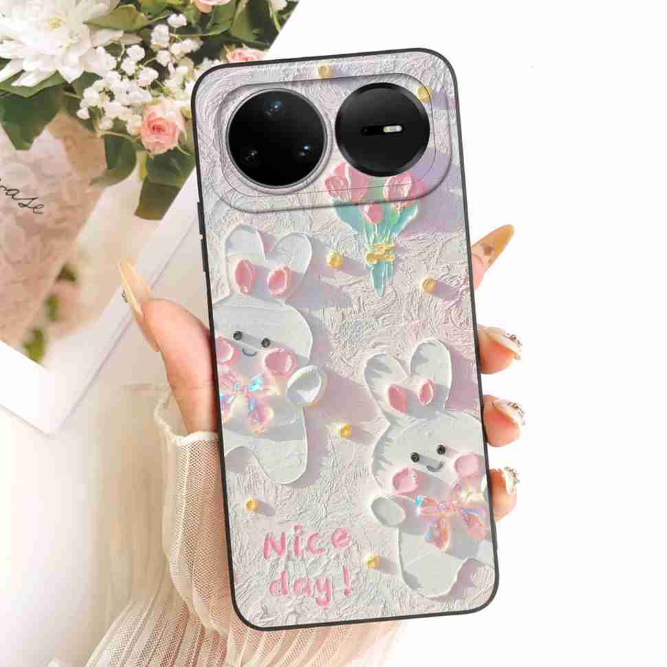 Для Huawei nova 15 Pro 5G KLE-AL00U Чехол Силиконовая Задняя Крышка Для Huawei Nova 15Pro 5G 6.84" Цветные Бабочки Цветы Бампер