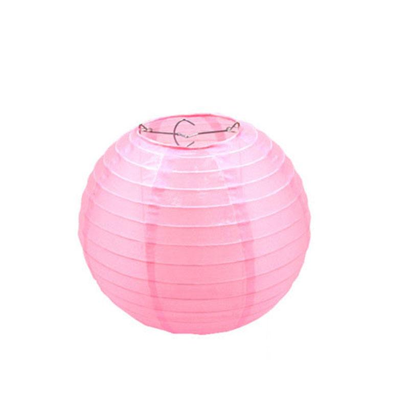 1Pcs Waterproof Lantern Outdoor Courtyard Decoration Rainproof Silk Fabric Folding Steel Wire Advertising Lanterns