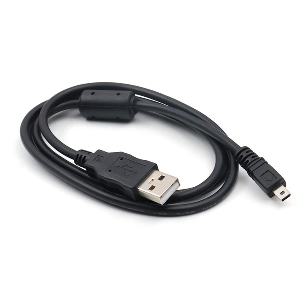 USB-кабель данных к Mini 8P для цифровой камеры, телефона, 5-жильный провод для Nikon, Olympus, Sony, Casio, Sanyo, Fuji, Panasonic, шнур данных