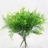 Эвкалипт Пластиковый Искусственный Зеленый Трава Цветок Растение Свадьба Украшение Дома Настольный Декор