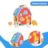 Animal Shape Matching House Wooden Recognition Blocks Children Interactive Sorter for