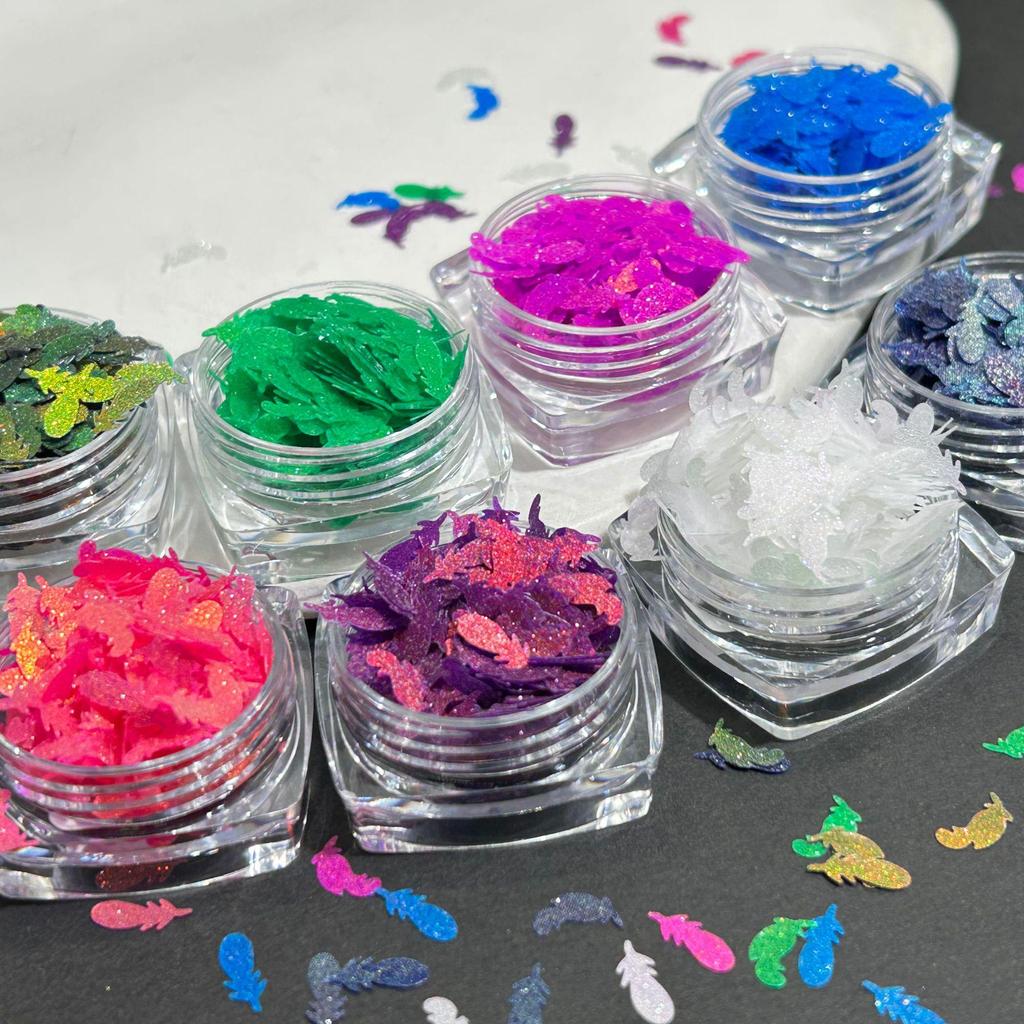 Светоотражающие пайетки для нейл-арта «Северное сияние», эффект «битого бриллианта», блестки, кристальный взрыв