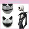 Очаровательная латексная маска Джека Скеллингтона из «Кошмара перед Рождеством» для взрослых