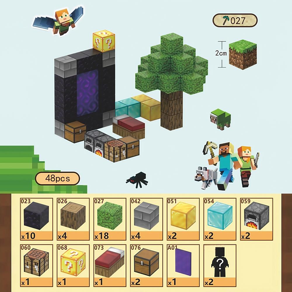 Детские магнитные блоки, магнитные строительные игрушки, сборка своими руками для детей, создание новаторских моделей, подарок для детей 3+