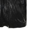 LITHIUM HOMME Made In Japan Single Riders Jacket 42 Black Leather Jacket Men's Used