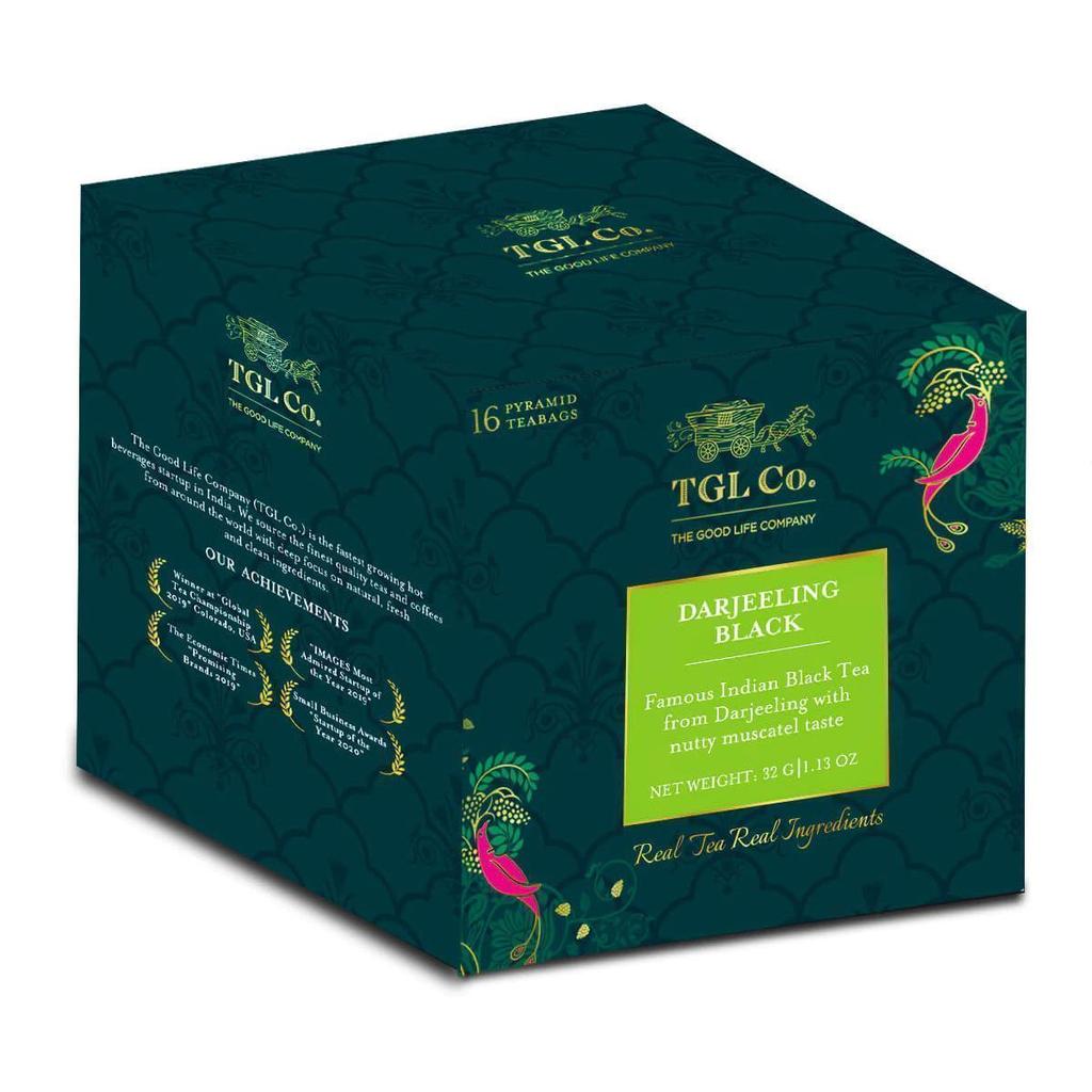Black Tea Darjeeling (16 Pack, 2 G), Darjeeling Black Tea, TGL Co.