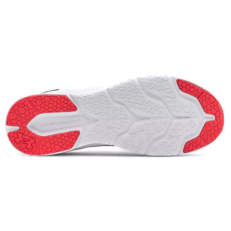 Under Armour UA Shadow Lightweight Fabric Synthetic Leather Low Top Running Shoes Men Sneaker White Black Red 3024137-104