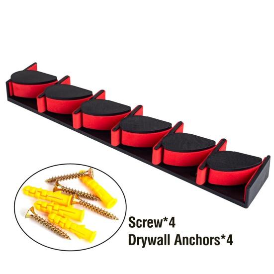 Wall Mount Fishing Rod Holder Adjustable Heavy Duty Vertical 3 To 19MM Fishing