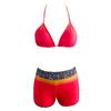 Women Padded Tankini Set Sporty With Shorts Bikini Swimsuit Swimwear Bathing