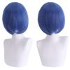 Cosplay Wig, Face-Controlling, Short Hair, Thickened Version, Face-Controlling Style, Colorful Synthetic Fiber Wig