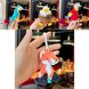 Forest Animal Plush Keychain With Pp Cotton Filling For Kids And Collectors