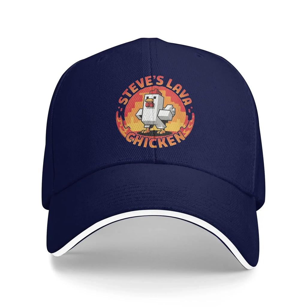 Lava Chicken Baseball Cap Meme Casual Trucker Hat Summer UnisexTeens Outdoor Gym Snapback Cap