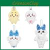 World Parallels Chiikawa Hachiware Plush Keychain With Soft Short Plush For Kids