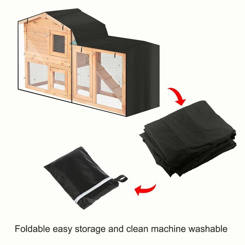 Крышка клетки для кроликов, защита от дождя, воды, сверхмощная морская свинка, домашнее животное, Easipet