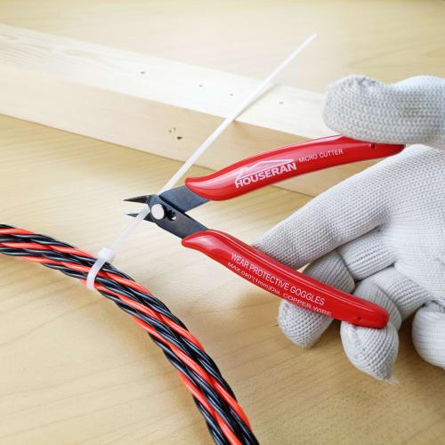 HOUSERAN Thin-Blade Nippers, 5-Piece Set, for Plastic Models, Precision Cutting, Miniature DIY Jewelry, and Wire Cutter Tools