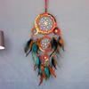 Dream Catchers Retro 5 Ring Dream Catchers Home Decoration Indians Natural Stone Tree of Life Dreamcatcher Wall Hanging