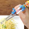 Edison 3D Stainless Steel Chopsticks Pororo + Patty, Mixed Colors, 1 Set