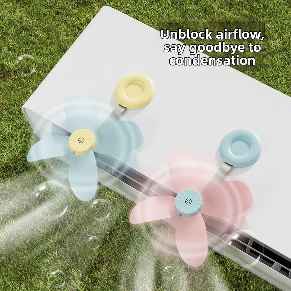 Adjustable Louver Air Vent Fan Self Adhesive Wind Deflector Guide  Home Air Conditioning