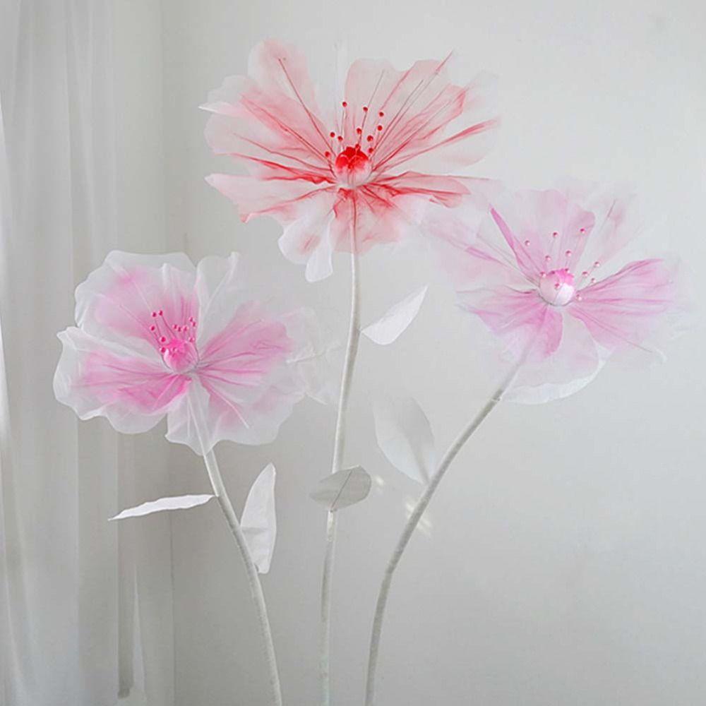 30cm Fake Flower 3D Photography Props Window Display Artificial Flowers  Outdoor Shopping Mall