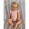 60cm Reborn Toddler Cute Girl Doll with Rooted Blonde