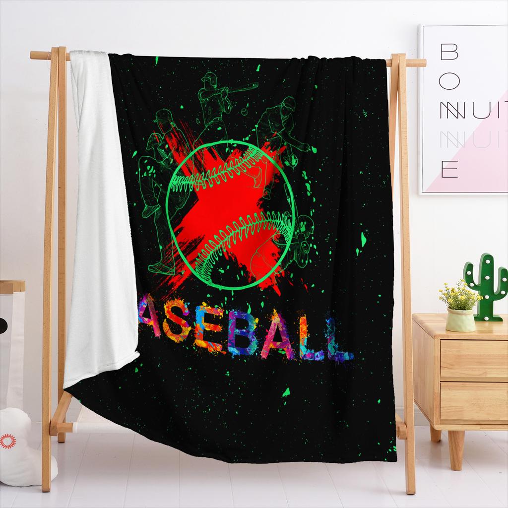 Blanket Flannel Blanket Sports Ball 3D Digital Printing Blanket Blanket