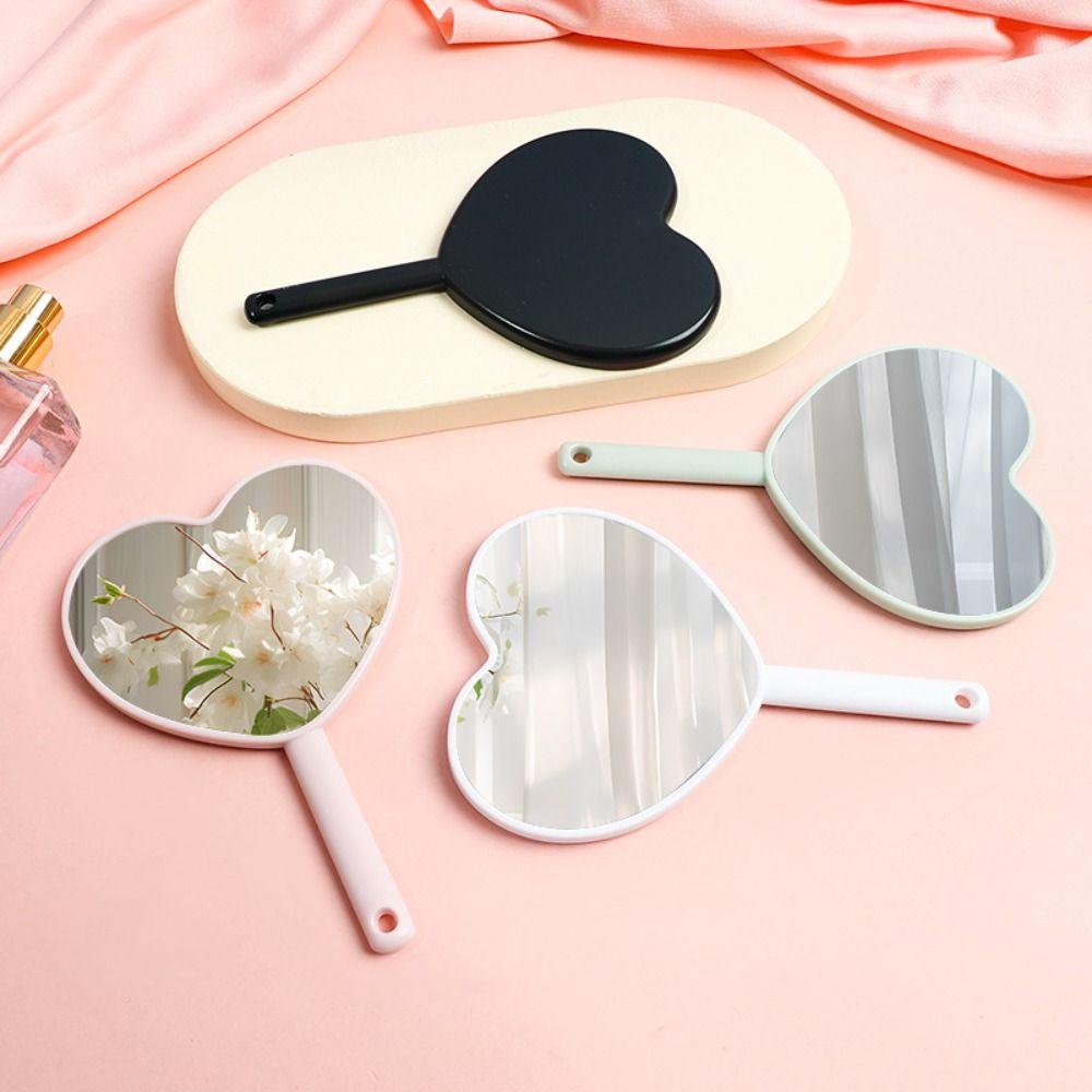 Cute Love Makeup Mirror Makeup Mirrors Handheld Makeup Mirror 2024 Mini Love Mirror