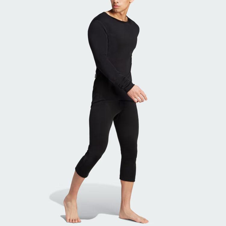 adidas Футболка с длинным рукавом Xperior Merino 260 Base Layer для мужчин, черные HZ8547