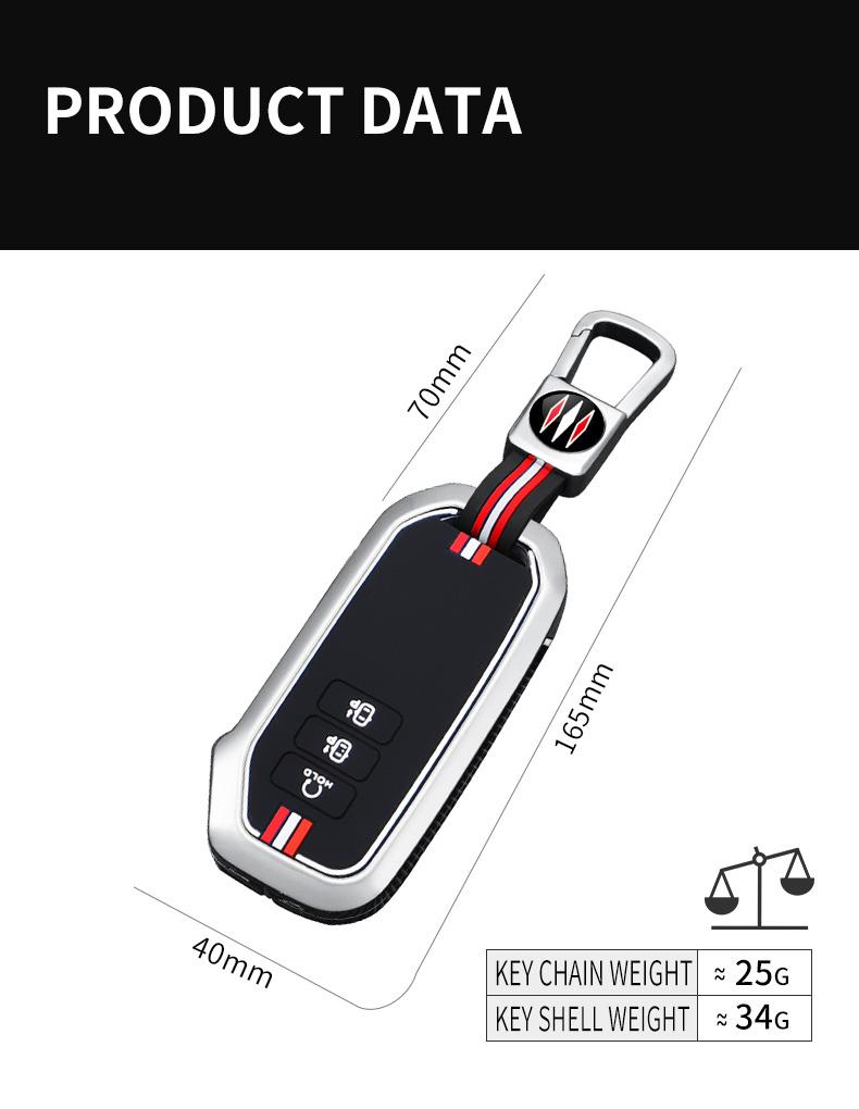 7-кнопочный чехол для ключа автомобиля из цинкового сплава + силикона, защитная оболочка-брелок для Kia Sorento MQ4 2020 2025 2025 EV6 K8 v6, пульт дистанционного управления