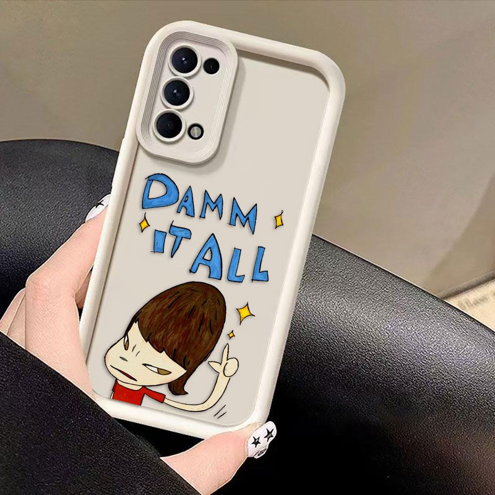 Art Yoshitomo Nara Phone Case For VIVO Y400 Y03 Y17S Y19S Y20 Y21 Y22S Y28 Y35 Y36 Y38 Y39 Y50 Y51 Y72 Y75 Y78 Y93 Y100 Cover