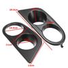 1 Pair Surround Air Duct For BMW E46 M3 2001-2006 Car Styling Front Bumper Car Fog Light Covers Dual Hole