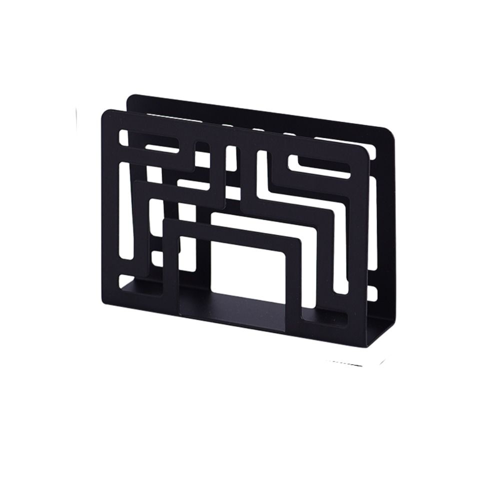 12*8.5*3.2 CM Light Luxury Vertical Napkin Holder Creative Paper Holder  Living Room