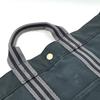 HERMES Fourre Tout tote MM Bag Tote Bag Canvas Black